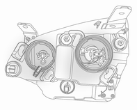 Opel Antara. Glühlampen auswechseln