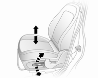 Opel Antara. Vordersitze