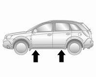 Opel Antara. Räder und Reifen