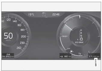 Volvo XC60. Bordcomputer