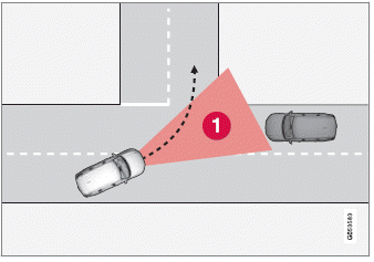 Volvo XC60. City Safety im Kreuzungsbereich 