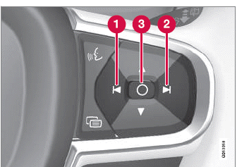 Volvo XC60. Einstellungen für Head-Up-Display