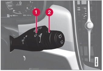 Volvo XC60. Regensensor verwenden