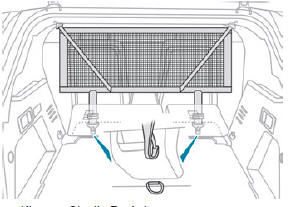 Peugeot 5008. Hinter den Vordersitzen