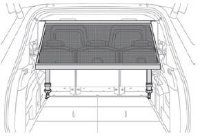 Peugeot 5008. Hinter den Rücksitzen