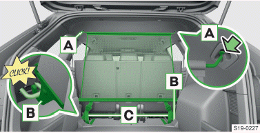 Skoda Kodiaq. Hinten befestigen