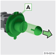 Skoda Kodiaq. Glühlampe für Fernlicht wechseln
