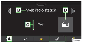 Skoda Kodiaq. Web-Radio-Player