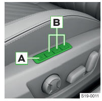 Skoda Kodiaq. Fahrersitz- und Außenspiegelposition für Vorwärtsfahrt speichern